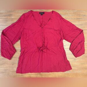 Lane Bryant Women's Pink Blouse
